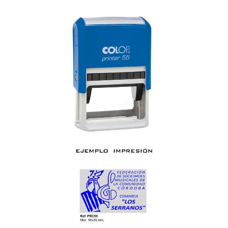 Sello de goma Colop Printer C55