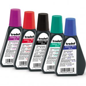 Tintas para para sellos Trodat: Impresión normal